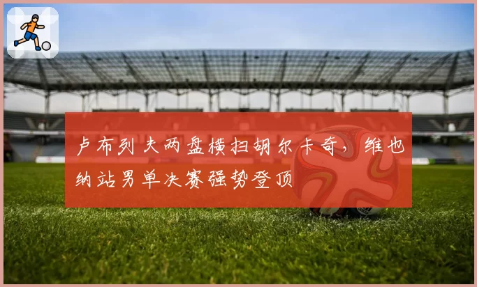 卢布列夫两盘横扫胡尔卡奇，维也纳站男单决赛强势登顶